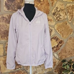 Vans Kastle II Evening Haze Lilac Hooded  Windbreaker‎ Jacket Sz M